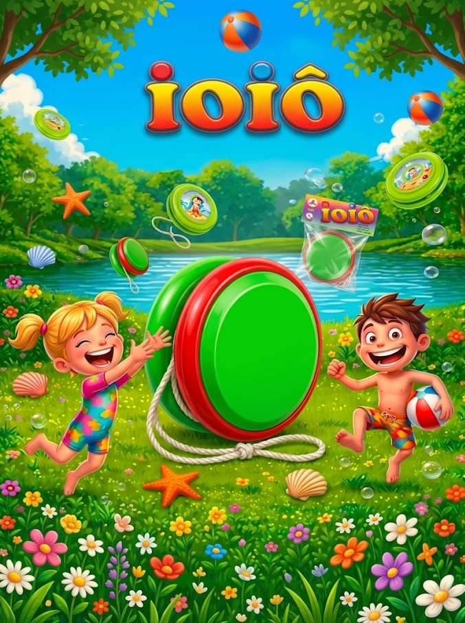 Ioio Master Matoys Diversão Brinquedo C/ 5 Unidades
